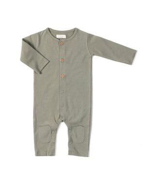 Nixnut Butt Onesie Wild Green