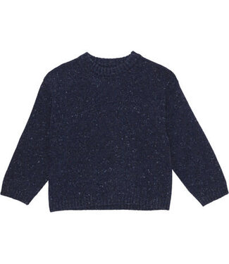 brunobruno nation Jude Sweater | Mood Indigo Blue