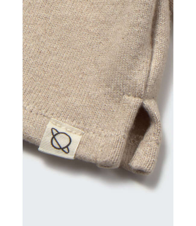 Brushed soft knit baby sweater