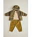 Brushed soft knit baby sweater