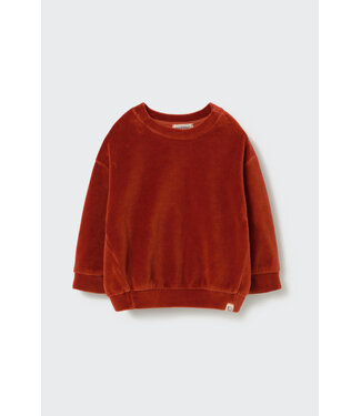 Cozmo Velour knit baby sweatshirt