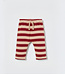 Striped brushed soft knit baby pants