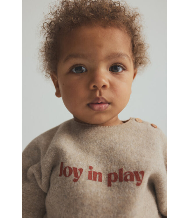 Soft bamboo baby sweater