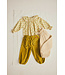 Tender corduroy baby pants pockets