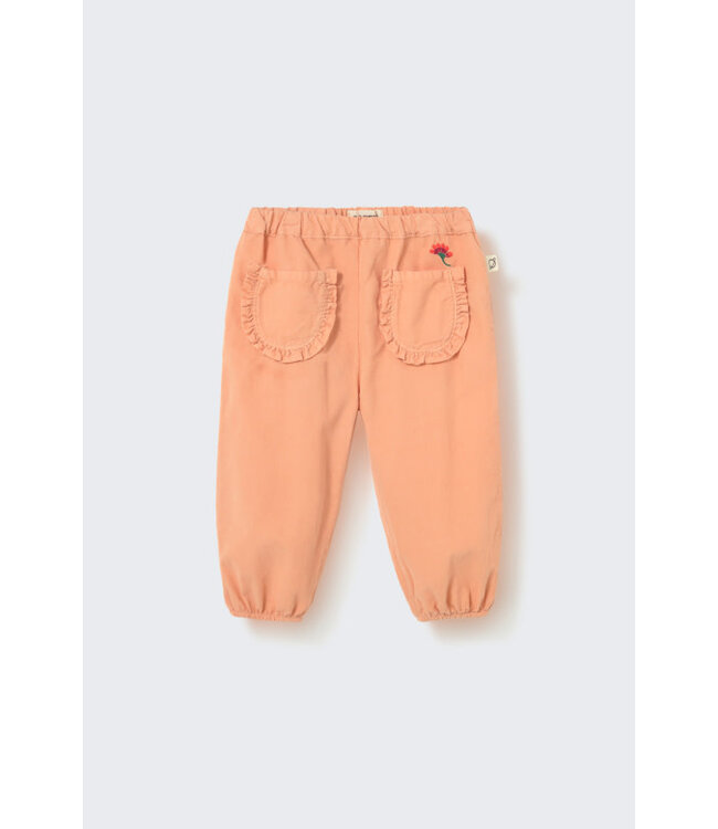 Tender corduroy baby pants pockets