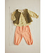 Tender corduroy baby pants pockets
