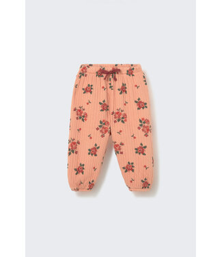 Cozmo Quilted floral print baby pants