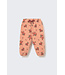 Quilted floral print baby pants