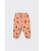 Quilted floral print baby pants