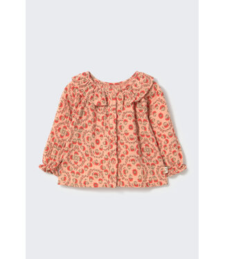 Cozmo Textured floral print baby blouse