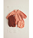 Floral fine wale corduroy baby dress
