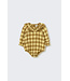 Textured gingham flannel baby romper