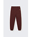 Washed brushed fleece pants