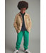 Washed brushed fleece pants