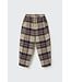 Warm plaid flannel pants
