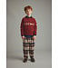 Warm plaid flannel pants
