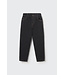 Washed color denim pants