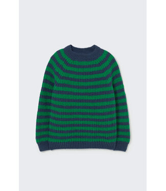 Cozmo Light tricot knit striped sweater