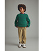 Light tricot knit striped sweater