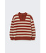 Cozmo Striped brushed soft knit sweater