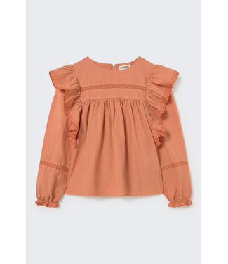 Cozmo Jacquard voile blouse