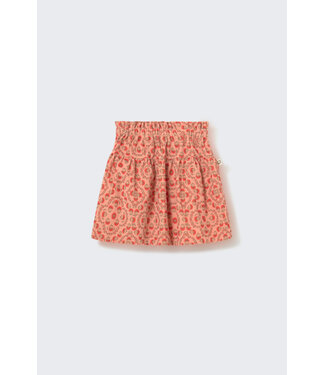 Cozmo Floral fine wale corduroy skirt