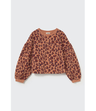 Cozmo Brushed animal print fleece sweatshirt