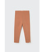 Elastic fleece leggings