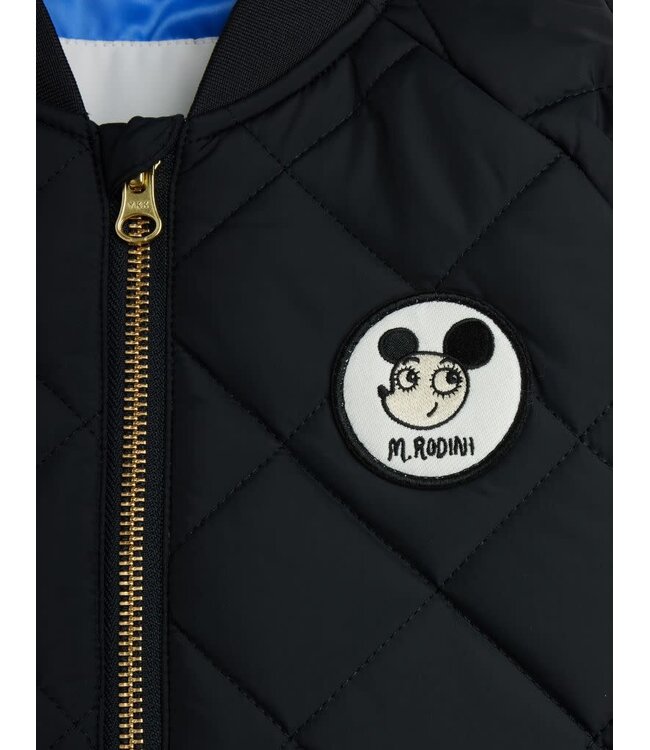 Ritzratz patch quilted puffer | Black