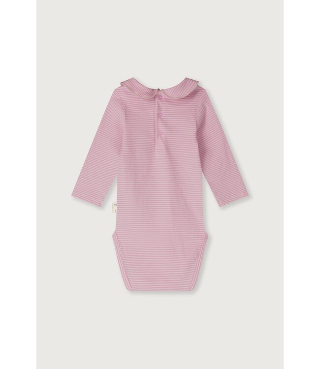 Baby Collar Onesie | Bubblegum Cream