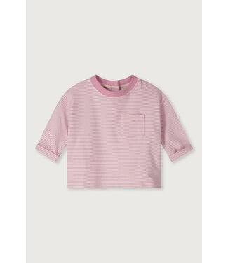 Gray label Baby L/S Pocket Tee | Bubblegum Cream