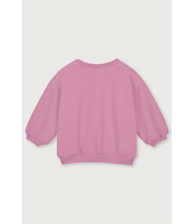 Baby Dropped Shoulder Sweater | Bubblegum