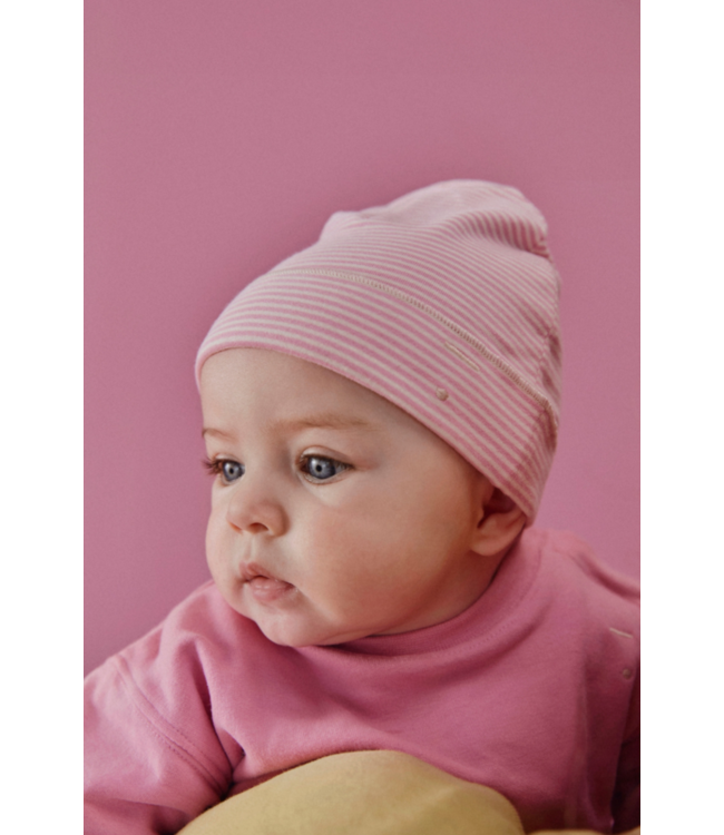 Baby Dropped Shoulder Sweater | Bubblegum