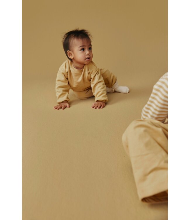 Baby Dropped Shoulder Sweater | Cookie