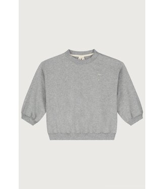 Gray label Baby Dropped Shoulder Sweater | Gray Melange
