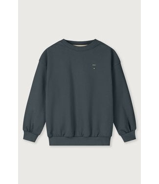 Gray label Dropped Shoulder Sweater | Blue Gray