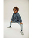 Dropped Shoulder Sweater | Blue Gray