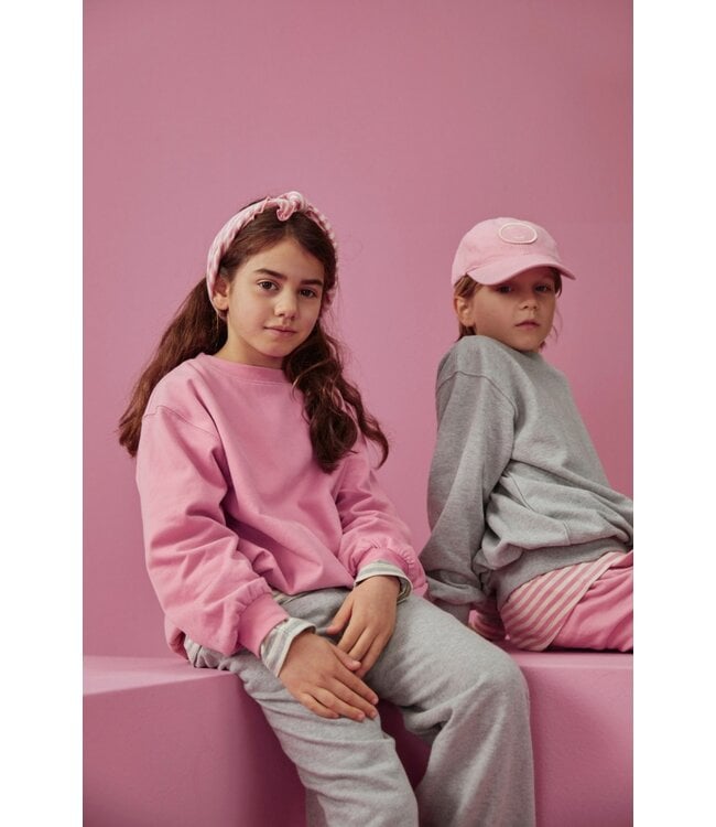 Dropped Shoulder Sweater | Bubblegum