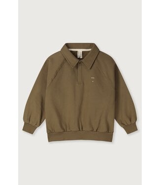 Gray label Polo Sweatshirt | Woody