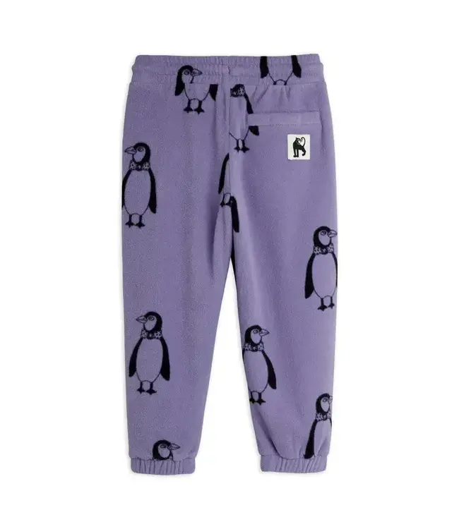 Penguin aop fleece trousers | Purple
