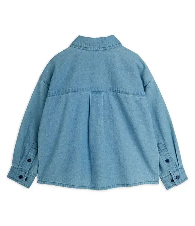 LW denim skunk sp ls shirt | Blue