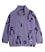 Penguin aop fleece jacket | Purple