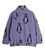Penguin aop fleece jacket | Purple