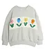 Violas panel sweatshirt | Grey Melange