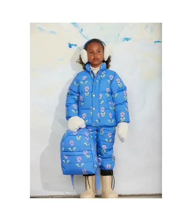 Violas aop citypuffer | Blue