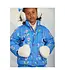 Violas aop citypuffer | Blue