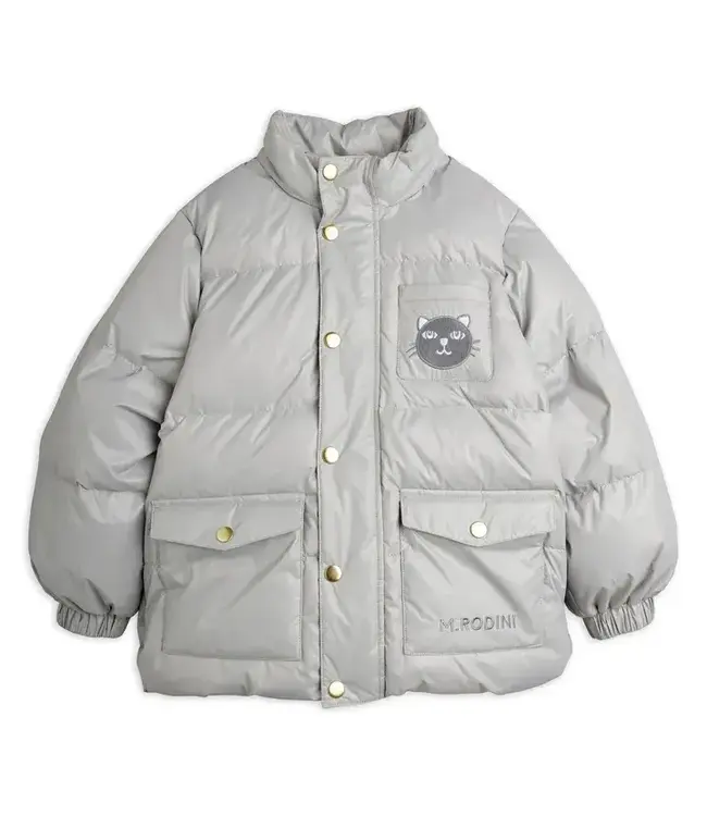 Cat ears heavy puffer | Grey