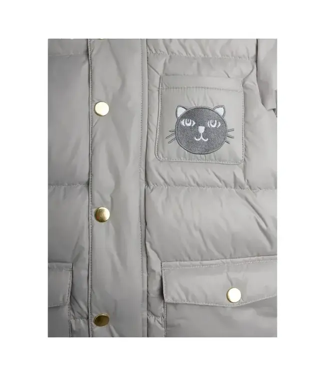 Cat ears heavy puffer | Grey