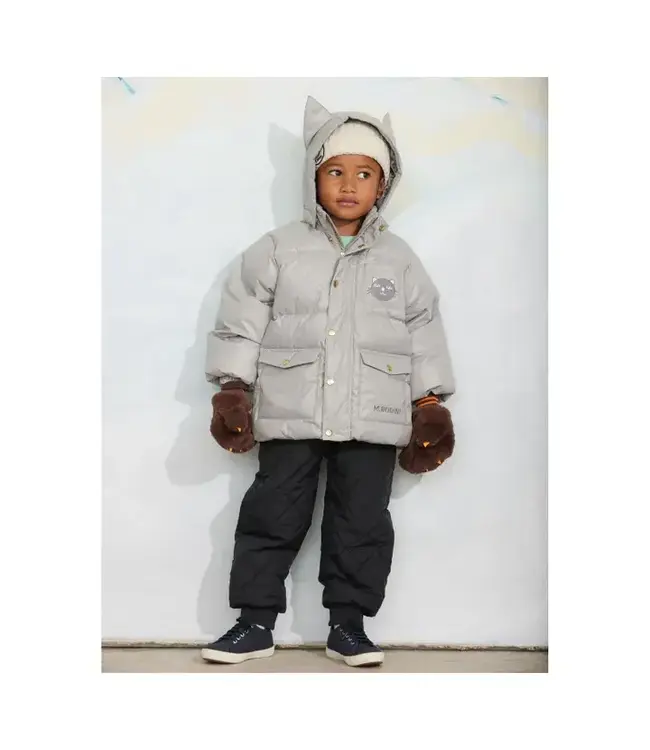 Cat ears heavy puffer | Grey