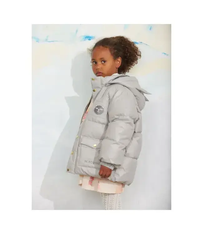 Cat ears heavy puffer | Grey
